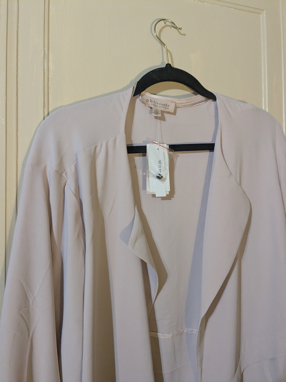 Philosophy Soft Blush Open-Front Women's Blazer